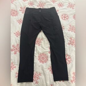 Lululemon Athletica Black Cropped Pants